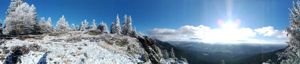 Hiking on Kaitersberg (2025-01-12)